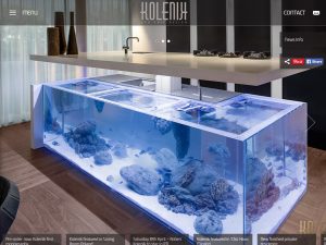 コレ欲しい!水槽と一体化したキッチン「‘Ocean’ Keuken」が超オシャレ